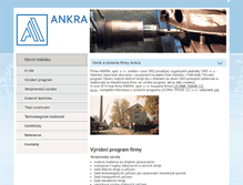 Tablet Screenshot of ankra.cz